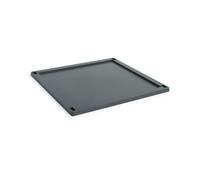 HAY Tapa grande Colour Crate Square plastic Charcoal