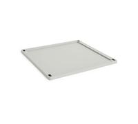 HAY Tapa grande Colour Crate Square plastic Grey