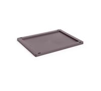 HAY Tapa mediana Colour Crate plastic Bordeaux