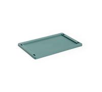 HAY Tapa pequeña Colour Crate plastic Dark green
