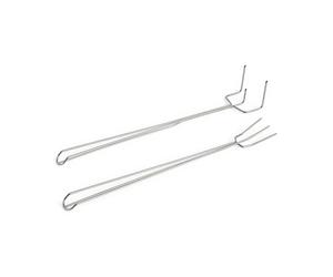 HAY Tenedor de barbacoa Outdoor Market Acero inoxidable. 2-pack