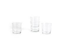 HAY Vaso para beber Glass M 36 cl. pack de 4 Transparente
