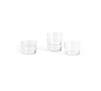 HAY Vaso para beber Glass S 22 cl. pack de 4 Transparente