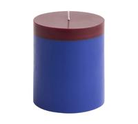 HAY Vela taco Silo Candle Royal blue-bordeaux. Ø9.5x11 cm