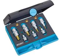 Hazet 1557/10 Juego De Herramientas ∙ Torx® ∙ Cuadrado Hueco 1/4 Pulgadas (6,3 Mm), Cuadrado Hueco 3/8 Pulgadas (10 Mm), Cuadrado Hueco 1/2 Pulgadas (12,5 Mm) ∙ Perfil Torx® Interior ∙ T8 ∙ T10 ∙ T15