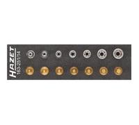 Hazet 163-251/14 Juego De Herramientas ∙ Torx® ∙ Cuadrado Hueco 1/4 Pulgadas (6,3 Mm) ∙ Perfil Torx® Exterior, Perfil Torx® Interior ∙ E4 - E11 ∙ T10 - T40 ∙ Número De Herramientas: 14