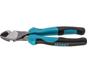 Hazet 1802M-33 cortadoras diagonales eléctricas, Filo de corte endurecido por inducción (dureza: 64 HRC), Mango ergonómico de 2 componentes, Para cortar materiales con precisión y con poco esfuerzo