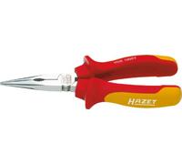 HAZET 1841AVDE-22 Alicate m de boca semirredonda rojo/amarillo