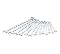 Hazet 600lg/13 Llave Combinada ∙ Extralarga ∙ Diseño Delgado ∙ Perfil De Tracción Hexagonal Doble Exterior ∙ 10 - 24 ∙ Número De Herramientas: 13