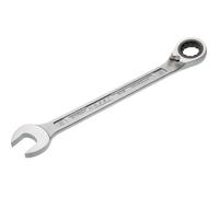 Hazet 606-32 Llave Combinada De Carraca ∙ Perfil De Tracción Hexagonal Doble Exterior ∙ 32 Mm
