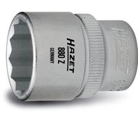 HAZET Vaso para llave 82042000 – DIN3124, 3/8'' (22 mm), bihexagonal