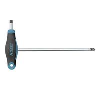 Hazet 829KK-8 - Llave Allen (hoja corta y larga para uso flexible, perfil Allen, tamaño 8), color azul oscuro