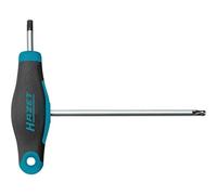 Hazet 829KKT-T20 - Destornillador angular (hoja corta y larga para uso flexible, perfil Torx, tamaño T20), color azul oscuro