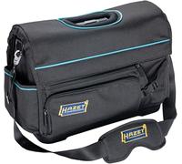 HAZET bolsa de herramientas grande 191T-6L, vacía, 520 x 300 x 370 mm, con funda de tela extraíble, compartimentos interiores, correa para el hombro, asa de transporte, para taller y obra