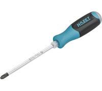 Hazet Destornillador con caperuza de impacto 811S-PH3, SW PH3, perfil Phillips, 260 mm de longitud, mango antideslizante, caperuza de impacto de acero para aflojar tornillos apretados