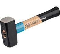 HAZET Fäustel 2142N-3 Longitud: 280 mm, 1500 g Hammer, Vibrationsdämpfender Hickory Stick, Hochlegierter Qualitätsstahl für lange Standzeit
