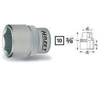 Hazet Función de Llave de Tubo 10mm 3/8" Außen-sechskant-tractionsprofil 14 88