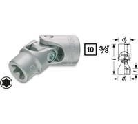 Hazet Función de Llave de Tubo Torx 10mm 3/8" Exterior Torx 880G-E14