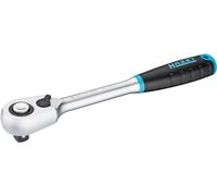 HAZET Carraca reversible HiPer 916HPS, 1/2 pulg (12,5 mm), 275 mm, dientes finos, palanca reversible