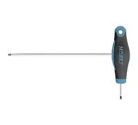 HAZET HZ829KK-2 Llave Allen de 2 mm (hoja corta y larga para uso flexible, perfil hexagonal, tamaño 829KK-2, azul oscuro)