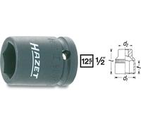 HAZET Inserto de Cubo 12,5mm 1/2 Zoll Hexagonal Exterior Tracción 17 900S-17