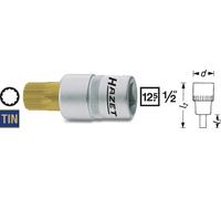 HAZET Juego De Puntas De Llave De 5Mm 1/2" 12,5Mm Interior Variedad XZN 990-5