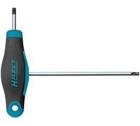 HAZET Llave Allen T15 (hoja corta y larga para uso flexible, perfil Torx, tamaño 829KKT-T15, azul oscuro)