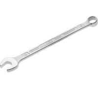 HAZET: Llave combinada 600N-13 cromada I Cabeza de llave combinada acodada 15 grados - Salida: hexágono doble externo, ancho de llave: 13 mm, eje con perfil HAZET doble T extra robusto".
