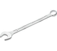 Hazet Llave combinada 600N-41 cromada, Cabeza de llave combinada acodada a 15grados - Salida: hexágono doble exterior, anchura entre planos: 41 mm, eje con perfil extra-resistente de doble T