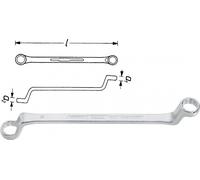 HAZET Llave De Anillo Doble Exterior Hexagonal Doble 30x32 630-30X32