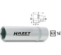 HAZET Llave De Impacto 6,3Mm 1/4" Exterior Hexagonal Con Perfil De Tracción 5 85