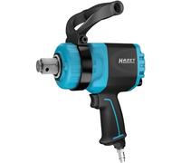 HAZET Llave de impacto neumática 9014TT I Par de apriete: 4100 Nm I Baja vibración I Manejo con una sola mano I Motor neumático de 8 palas I Accionamiento cuadrado 25 mm I Tecnología Twin-Turbo