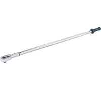 HAZET Llave dinamométrica 3/4 pulgadas 6145-1CT, 300-800 Nm, longitud 1283 mm, precisión 2%, con mango de 2 componentes, ventana de visualización, anillos de codificación y caja de seguridad