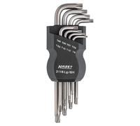 HAZET Juego de llaves acodadas 2116LG/8H Torx