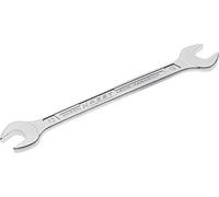 HAZET Llave fija doble 450N-12X13 cromada, ancho de llave: 12 x 13 mm, posición de mordazas: 15°, eje con perfil HAZET doble T extra robusto, Made in Germany