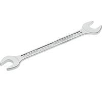 HAZET Llave fija doble 450N-17X19 cromada, ancho de llave: 17 x 19 mm, posición de las mordazas: 15°, eje con perfil en T doble HAZET extra robusto, Made in Germany