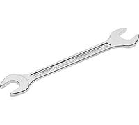 HAZET Llave fija doble 450N-22X24 cromada, ancho de boca: 22 x 24 mm, posición de las mordazas: 15°, eje con perfil en T doble HAZET extra robusto, Made in Germany