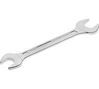 HAZET Llave fija doble 450N-27X32 cromada, tamaño de la llave: 27 x 32 mm, posición de las mordazas: 15°, eje con perfil en T doble HAZET extra robusto, Made in Germany