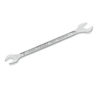 HAZET Llave fija doble 450N-8X10 cromada, ancho de llave: 8 x 10 mm, posición de mordazas: 15°, eje con perfil en T doble HAZET extra robusto, Made in Germany