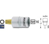 Hazet Llave Vaso de Impacto T20 Torx 1/2" 12,5mm 55mm 992-T20