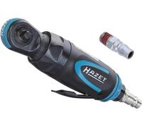 Hazet mini destornillador de carraca 9020P-2, diseño corto, 250 rpm, baja vibración, accionamiento cuadrado de 6,3 mm (1/4 pulgada), para reapriete manual con pares 60 Nm