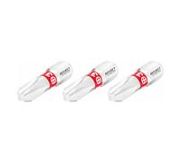 HAZET PH3-2215N-PH3/3 - Punta hexagonal (1/4 pulgadas, perfil Phillips, 3 unidades)