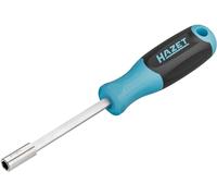 Hazet Porta-puntas 811BML, 210 mm de longitud, hueco hexagonal de 1/4 pulgada, con imán para sujeción segura de puntas, manejo a mano y a máquina, mango antideslizante de 3 componentes