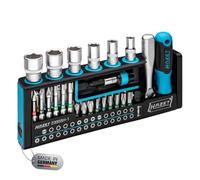 HAZET SmartHolder portaherramientas 2300SH-1 I Juego de puntas de herramienta, accionamiento: hexagonal 6,3 (1/4 pulg.) I Práctico juego de herramientas extremadamente manejable y compacto