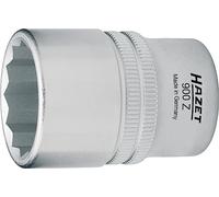 HAZET vaso doble hex 900Z-8 8mm I accionamiento 1/2 pulgada I acero cromo vanadio, diseño robusto