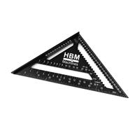 HBM 305 mm Triángulo de Medición de Aluminio - Esquina de Medición - Triángulo de Medición
