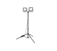 HBM doble foco LED de obra con trípode 5000 K 4700 lm | 50 W