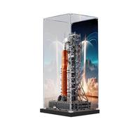 HCAEIOFJ Vitrina de acrílico transparente para iconos 10341 aplicable para el sistema de lanzamiento espacial Artemis de la NASA, caja de presentación diseñada para regalo (solo estuche de exhibición)
