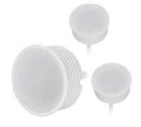 HCFEI 3x LED Bombilla 5W para Foco Empotrable, ultra plano ø50x22mm, 230V, blanco neutro 4000K, 425lm, 120°, Regulable, Reemplaza la Bombilla GU10 MR16, LED Modulo