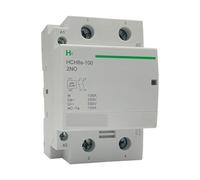 HCH8-100 Contactor de CC 2P 2NO 1NO1NC DC24V Contactor doméstico automático Tipo de carril Din(100A 1NO1NC DC24V)